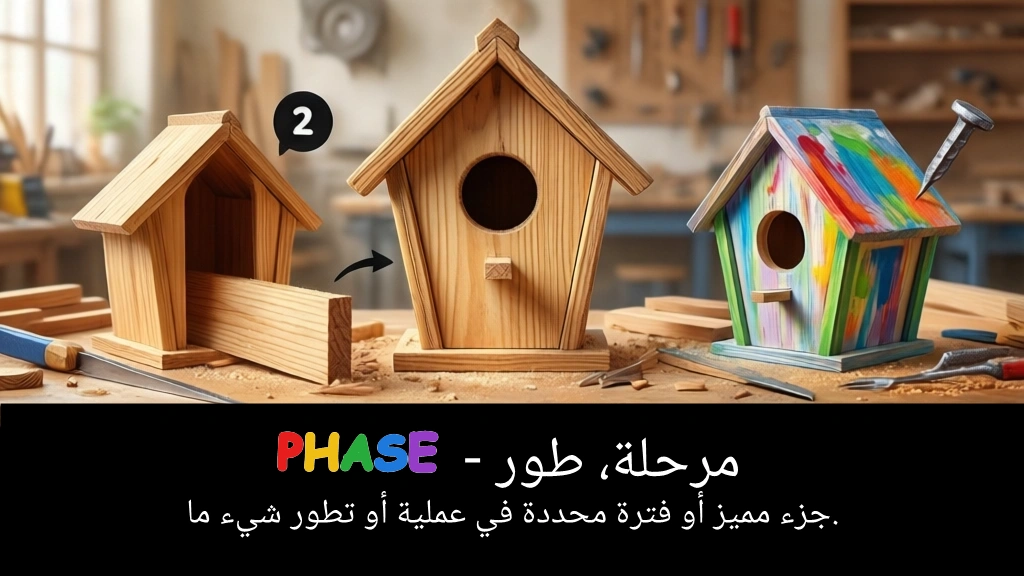 Arabic Illustration for phase